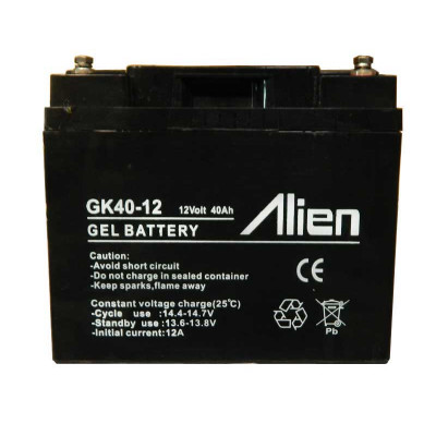 Gel battery 12V 40a alien